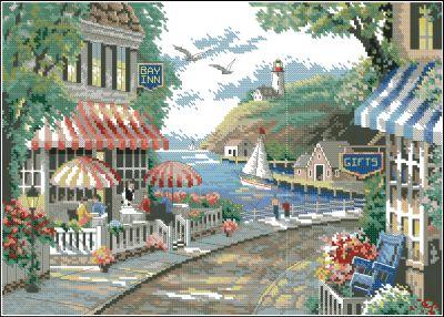 Cafe by the sea