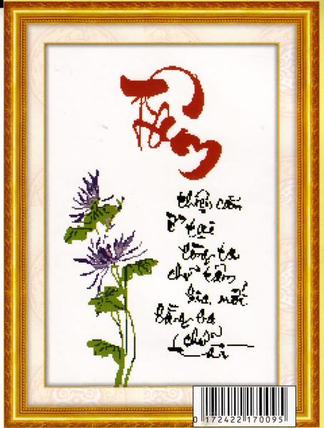 Tranh Thêu Chữ Thập Chữ Tâm