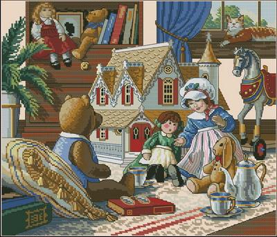 Doll House Tea Party