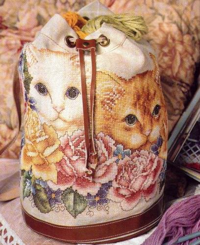 Garden Kitties Bag
