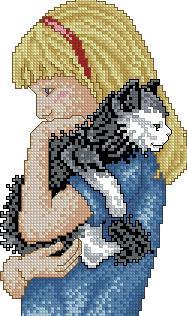 Girl with Kitty