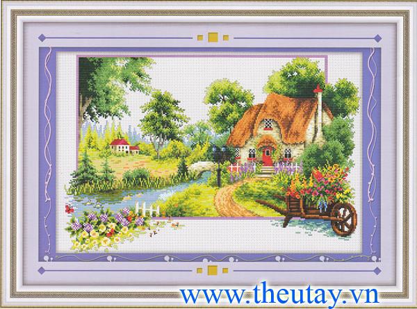 Tranh Thêu Chữ Thập  Hương Vị Mùa Hè