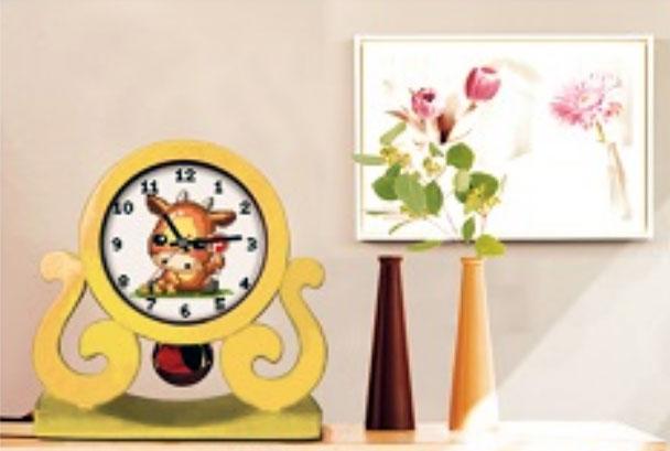 Tranh Thêu Chữ Thập Đồng Hồ Kim Ngưu