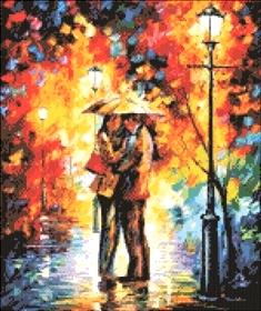 KISS UNDER THE RAIN