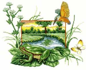 Landscape with Frog