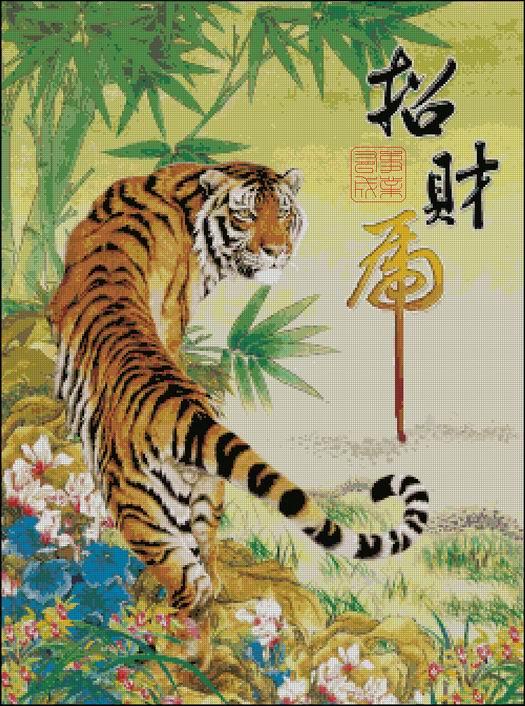 Phong thủy-Hổ lên núi