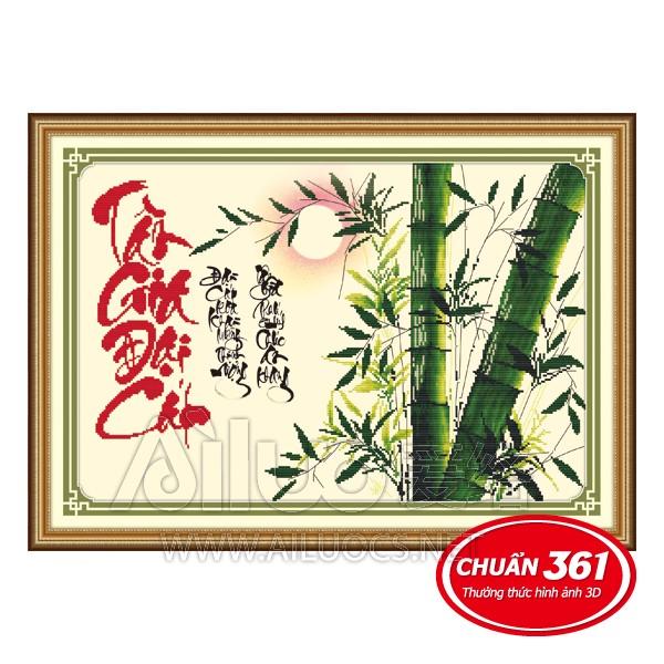 Tranh Thêu Chữ Thập 3D Tân Gia Đại Cát