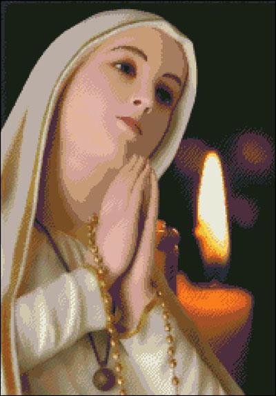 Tranh Đá Đức Mẹ Maria