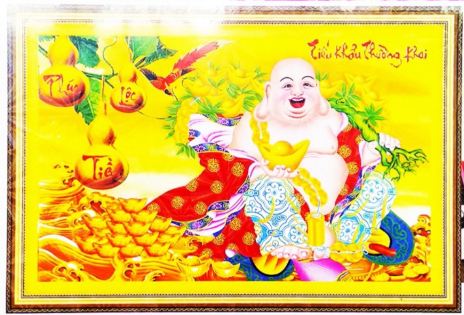 Tranh Đính Đá ABC 3D Tiếu Khẩu Trường Khai