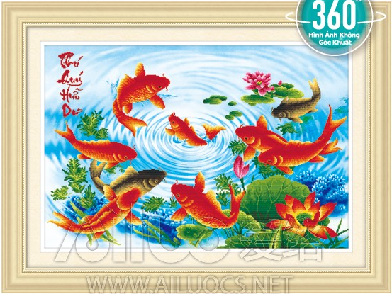 Tranh Đính Đá ABC 3D Phú Quý Hữu Dư
