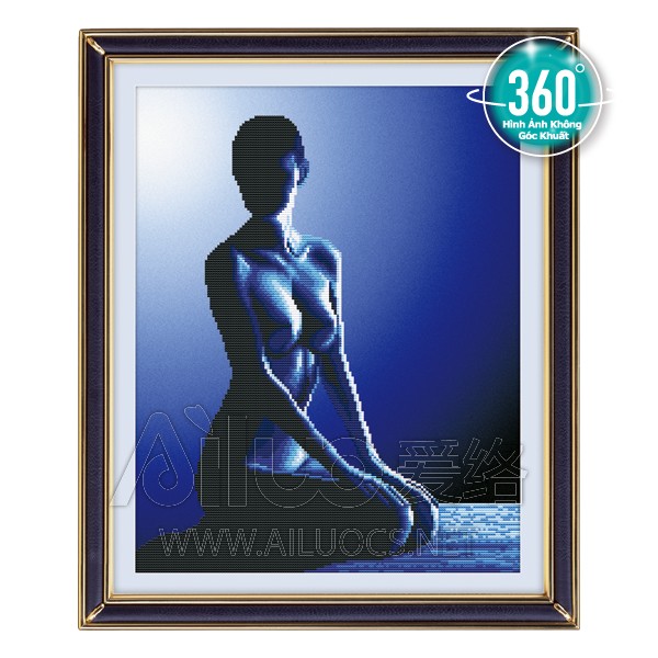 Tranh Đính Đá ABC 3D Nude nghệ thuật