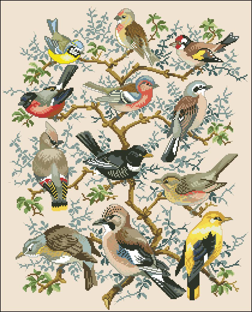 Tree With Birds