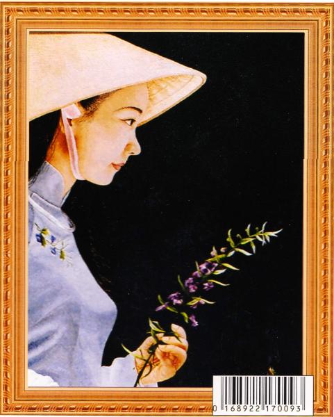 Tranh Thêu Chữ Thập Vẻ Đẹp Thướt Tha