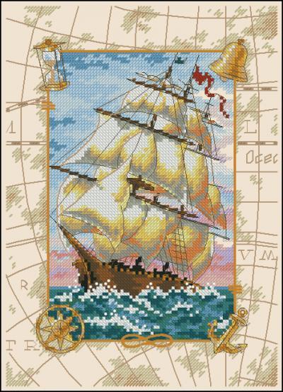 Voyage at sea